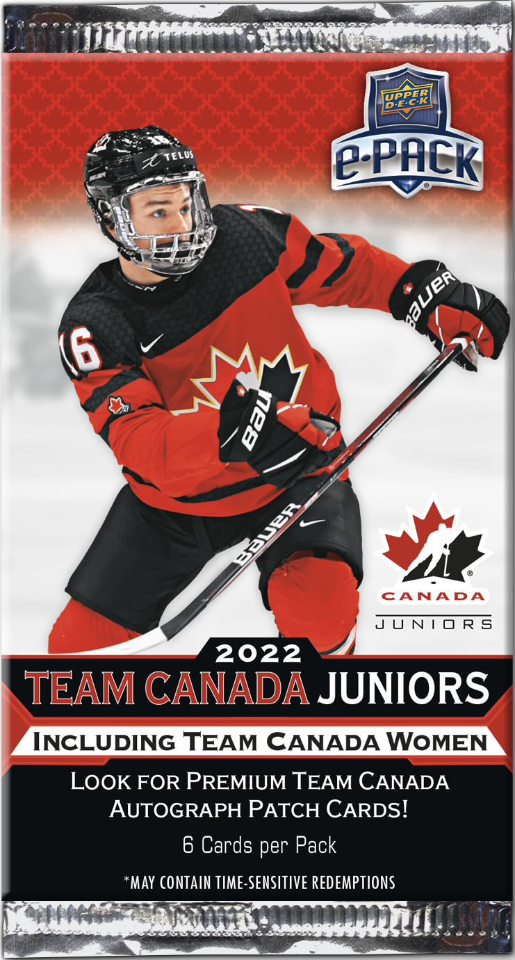 2022 Upper Deck Team Canada Juniors Checklist Details, Odds